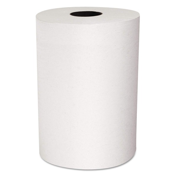 Scott 12388 Slimroll Hard Roll Towels, Absorbency Pockets, 8" x 580ft, White (Case of 6 Rolls)