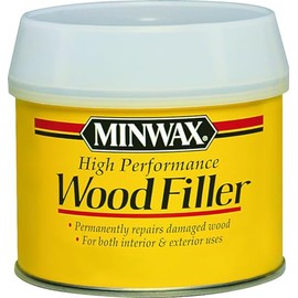 Minwax 41600000 High-Performance Wood Filler, 6-Ounce