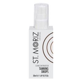 St Moriz Original Concentrated Tanning Drops, Add to Skincare for Custom Tan, Light to Dark (50ml)