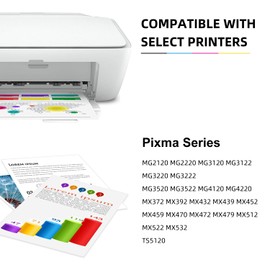 Ubinki PG-240 XL 240XL Black Ink Cartridge Replacement for Canon 240 XL 240XL PG-240XL PG240 for MG3620 MG3600 TS5120 TS5100 MG2120 MG3520 MX452 MX512 MX472 MG2220 Printer (Black, 2 Pack)