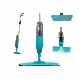 All Clean Microfiber Spray Mop for Floor Cleaning & Hardwood Floors, Marble Floors (BLUE)
