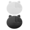 [2-Pack] Makeup Brush Cleaning Mat, Cute Cat Ear Design Silicone