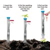AIWFL Seedling Transplanter Long Handled Bulb Planter Tools Vegetable Young
