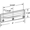 Prime-Line F 2882 Deluxe Sash Lift, 3-3/16 In., Wrought Steel,
