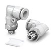 TAILONZ PNEUMATIC White Male Elbow 6mm x M5 Thread 90