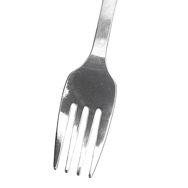 Camping Utensils Fork, Ergonomic Handle One Button Flick Multifunctional Folding