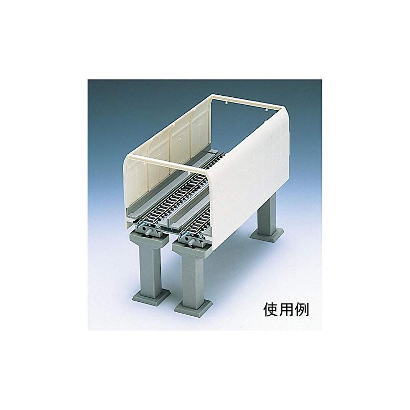 Tomytec N Gauge Structure Rail Side Wall (Four-sheet Set) 3026