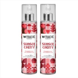 Fraiche Sunset Cherry Bodys Lociones Corporales Fraiche 2 Piezas