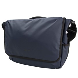 Mustache MJT-4574 Men's Shoulder Bag, Messenger Bag, Large Capacity, Lightweight, A4, PC Compatible, Navy