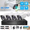 KEPEAK Security Camera System Kit Outdoor Audio Home CCTV 8CH
