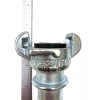Unbranded 1" BARBED UNIVERSAL COUPLER FITTING WATER COUPLER ZINC W/