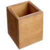 Chalkboards UK Table Top Cutlery Holder, Wood, Dark Oak, 8