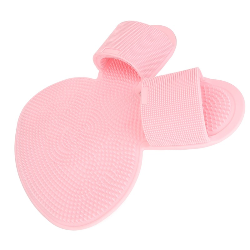 Foot Scrubber Shower Mat with Strong Suction Cups Prevent Slip