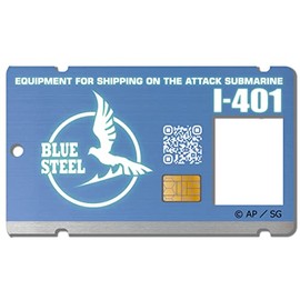 Arpeggio of Blue Steel Narikiri Acrylic Pass Case Blue Steel