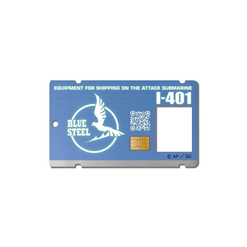 Arpeggio of Blue Steel Narikiri Acrylic Pass Case Blue Steel