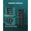 AUTOMUTO 2PCS Rear Suspension Coil Spring Set Compatible with 2002-2007