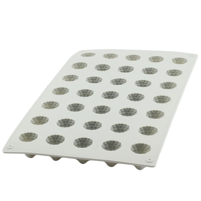 AIBOYA 35 Cavity Raspberry Silicone Candy Molds