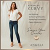 Angels Forever Young Women's Everflex Curvy Belted Bootcut Mid-Rise Jeans