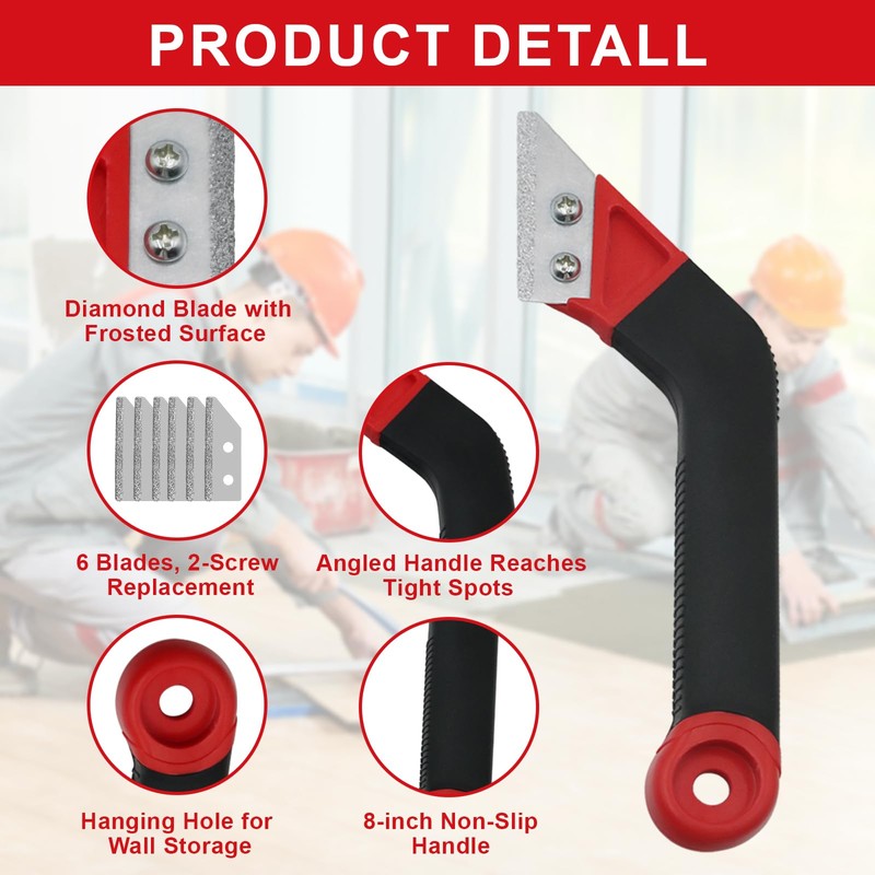 23 Pack Grout Removal Tool Kit, 2 Tile Grout Saws
