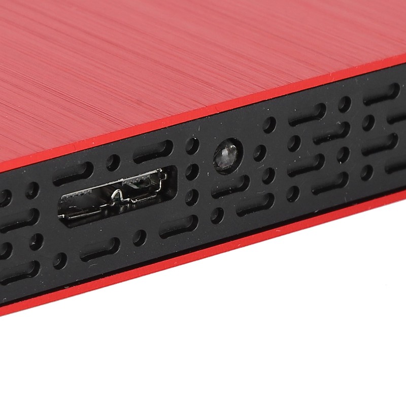 BU KING External Drive 2.5 Inch YD00012 Red Mobile Hard