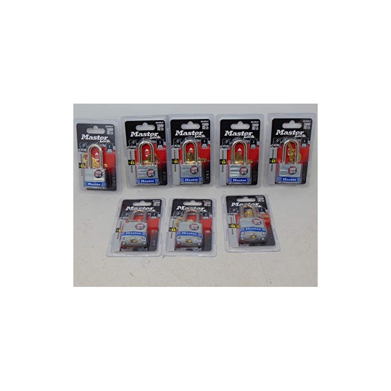 Master Lock 1-9/16 in. Laminated Steel Padlock with 1-1/2 in.