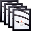 Craig Frames Contemporary, 12x16 Picture Frame, Gallery Black, Set of
