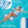 Jasonwell Water Hammock Pool Floats - 2PACK Fabric Inflatable Pool