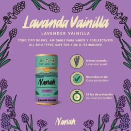 Nanah Desodorante Natural De Lavanda Vainilla En Barra                                                                                                