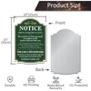 FKNSGR Equine Liability Sign 2 Pack, 10 x 14 inches
