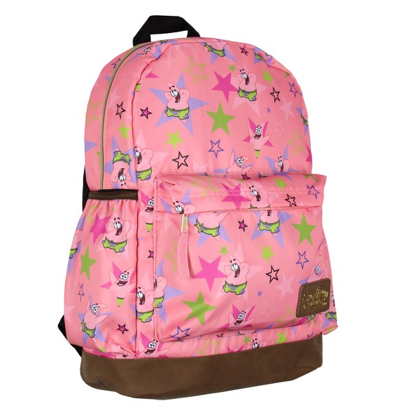INTIMO Nickelodeon SpongeBob SquarePants Patrick Star School Travel Backpack With