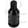Universal Car Shift Knob Adapter 12x1.25 Thread Aluminum Wear-Resistant for