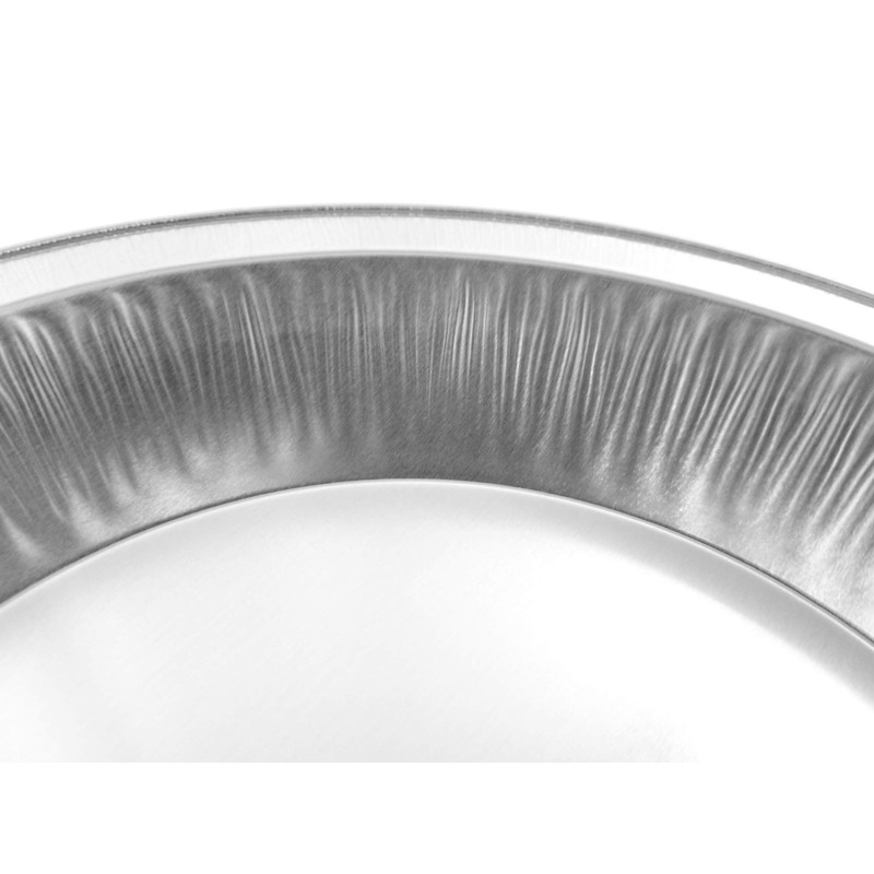 Pactogo 9" Disposable Heavy Smooth-Wall Aluminum Foil Pie Pans (Pack