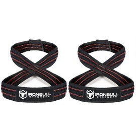 Heavy Duty Lifting Straps for Deadlift - Figure 8 Wrist Straps for Heavy Weight Lifting, Strongman, Powerlifting, Workout and Weightlifting - for Men (12" - Up to 8" Wrist Circumference)