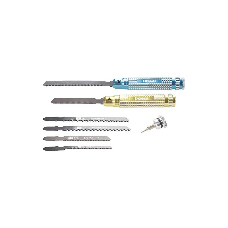 Donau Elektronik M208 Needle Files-Set 6 Pcs. M. Metal Holder,