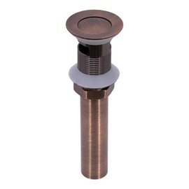 Akicon Pop up Drain Stopper with Overflow - 3 Years Warranty (Antique Copper)