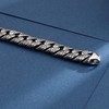 Azubpi Mens Stainless Steel Vintage Tribal Tattoo Bracelet Multi Ring
