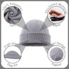 PEECABE Kids Knit Hat Winter Baby Beanie for Toddler Boys