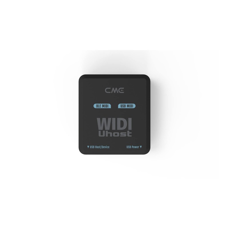 CME WIDI Uhost Wireless MIDI Adapter, USB-MIDI Compatible, Blue