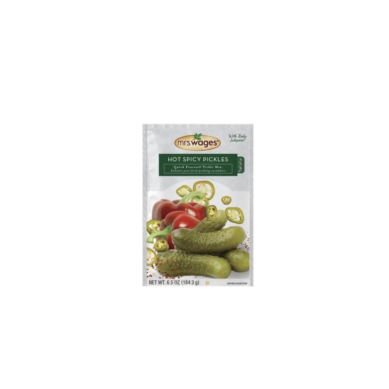 Mrs. Wages Spicy Pickling Mix, Hot 6.5oz