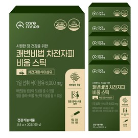 Carelance Psyllium Husk Dietary Fiber Empty Pill Psyllium Kwaeupmyeon Secret Secret Stick 5.5g 30 Packets, 6 Pieces / 차전자피 식이섬유 비움 환 차전자 쾌변 비법 스틱 5.5g 30포, 6개