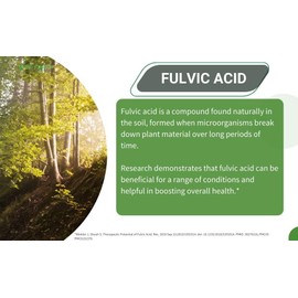 Fulvic Acid 72 + Trace Minerals | Fulvic Humic Acid | Digestion | Hydration | Keto, Dietary Supplement Drop| Energy | pH Balance | 2-Month Supply | The Healthy Life 4 ME