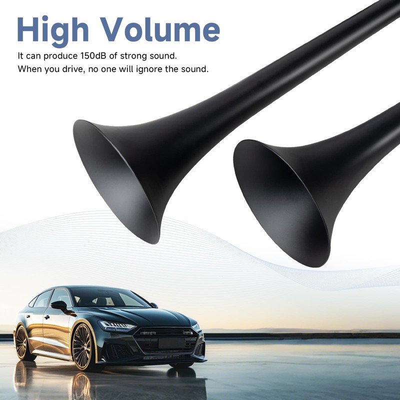FARBIN Loud Train Horn for Car 12V 150db Super Loud