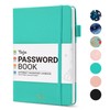 Taja Password Keeper Book with Alphabetical Tabs, Small Password Books