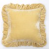 Glory Season Velvet Throw Pillow Cover Soft Decorative Luxurious Solid