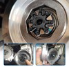 2PCS Flexible Steering Couplers, Steering Column Motor Coupling, Compatible with