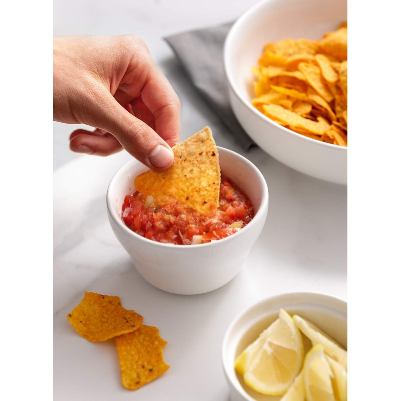 LE TAUCI Bouillon Cups 8 Ounce, Ice Cream Bowls, Small