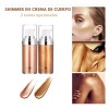 Base Maquillaje Cobertura Polvo Estrellas Bronceador Coreano
