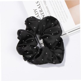 TOVINANNA 6pcs Rhinestone Hair Ties for Women Elastic Hair Scrunchies Durable Ponytail Holders Stylish Accessories for Long Minimalist Design for All Occasions