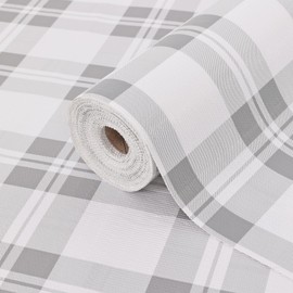 Drawer Shelf Liner for Kitchen Cabinets, Non Adhesive Slip Resistant Shelf Paper Easy to Clean, Strong Grip Thickened Waterproof Washable Mats for Pantry Shelves Cupboard Dresser(Grey, 24 in x 10 FT)