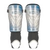 BYTE MX JUNIOR SHINGUARDS SILVER/BLUE (SMALL)
